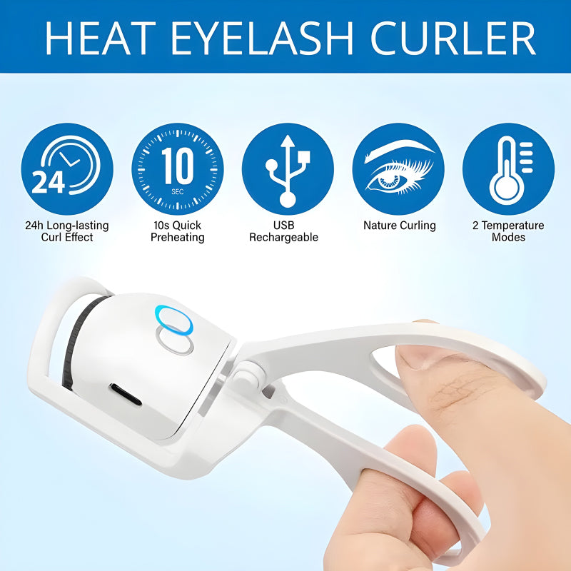 Compact Rechargeable Mini Electric Eyelash Curler