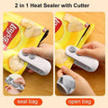 Portable Mini Bag Sealer Handheld Electric Heat Sealing Machine Clamp