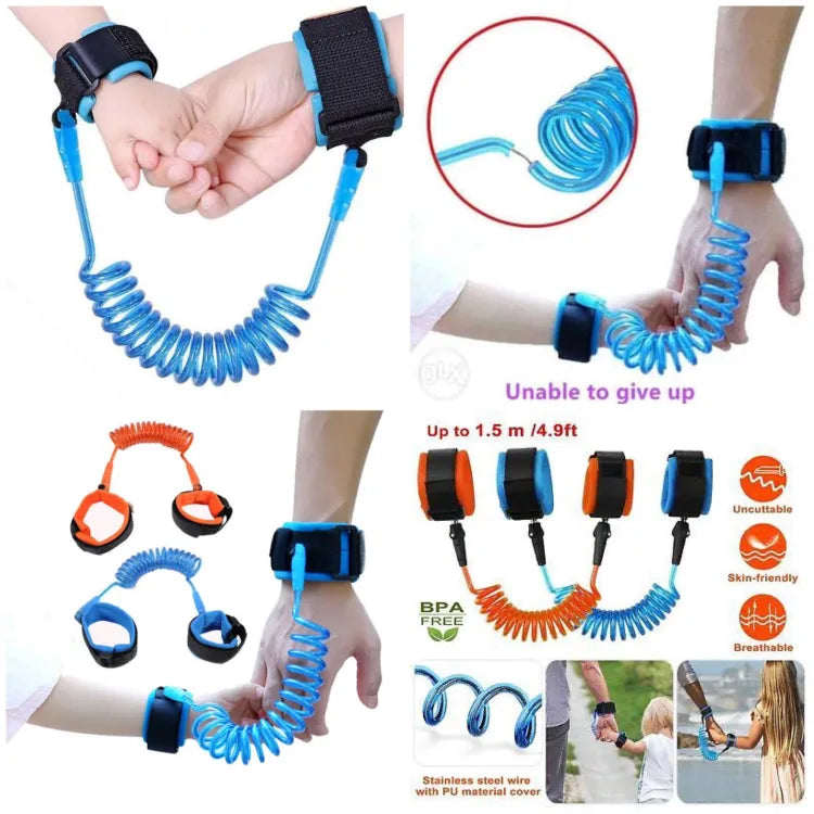 1 PCs Anti Lost Wrist Link Safety Harness Strap for Toddlers & Kids