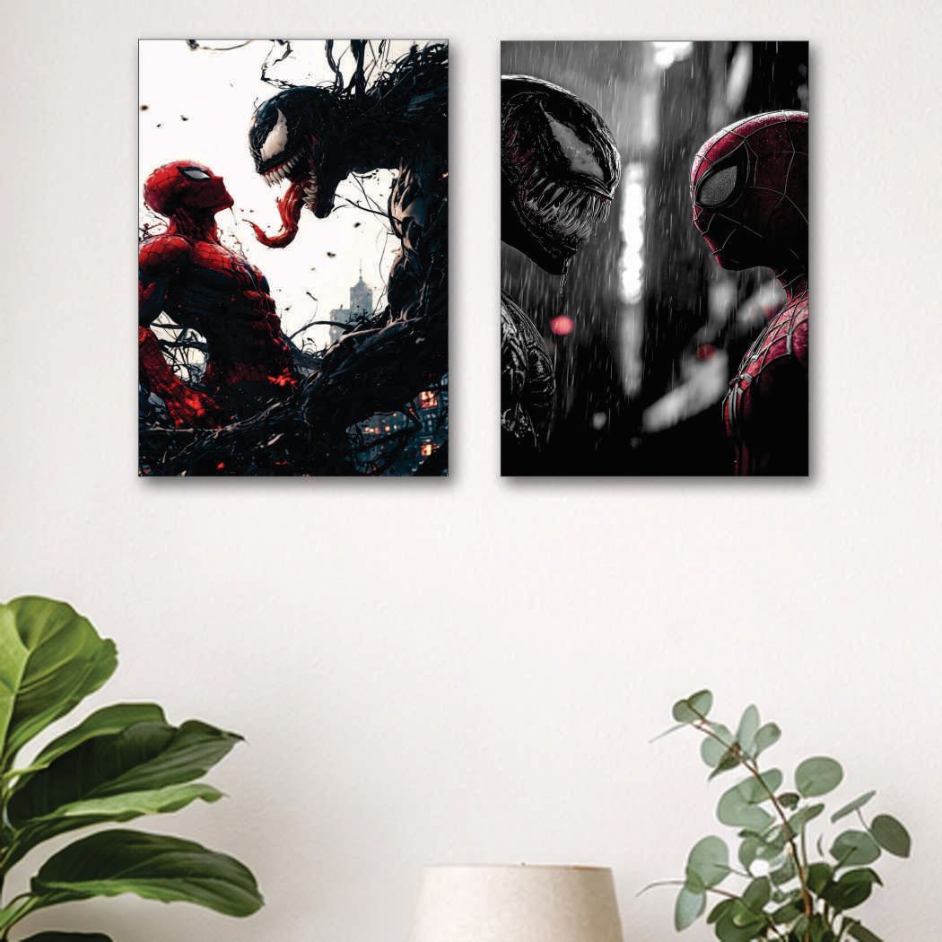 Set of 2 Wall Art Photo Tiles (8x11)