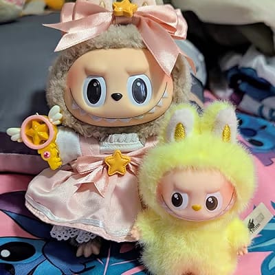 Labubu Plush Blind Box Doll Key chain, Random Bag Charm Toy