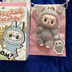 Labubu Plush Blind Box Doll Key chain, Random Bag Charm Toy