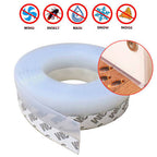 5M Self-Adhesive Door Seal Strip Soundproof Weather Stripping Tape Strip