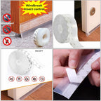 5M Self-Adhesive Door Seal Strip Soundproof Weather Stripping Tape Strip