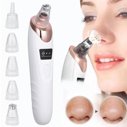 5-in-1 Rechargeable Blackhead Remover & Face Vacuum