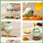 Electric Handheld Vegetable Cutter & Food Chopper