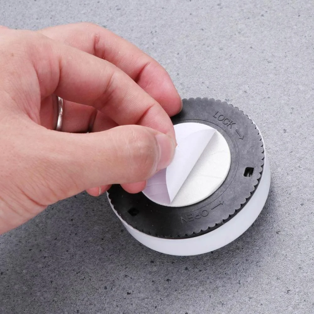 Mini Wireless LED Stick-On Touch Light Portable Tap Push Cabinet Lamp