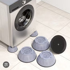 Anti-Vibration Washing Machine Pads 4-Pack Anti-Slip Rubber Feet Stand