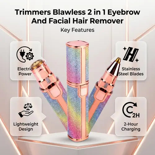 USB Rechargeable Eyebrow Trimmer & Shaver