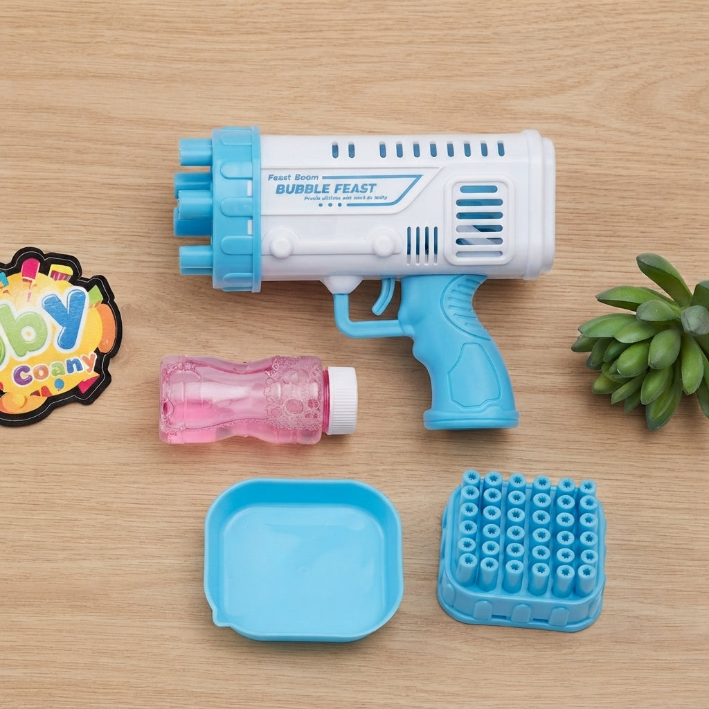 Bubble Bazooka Pro Electric 2 In 1 - Toy Device For Play & Fun