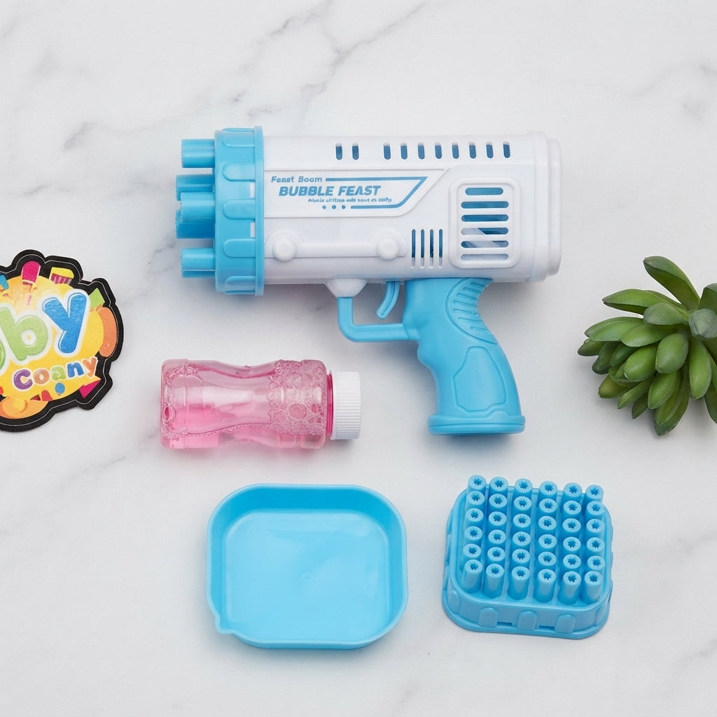 Bubble Bazooka Pro Electric 2 In 1 - Toy Device For Play & Fun