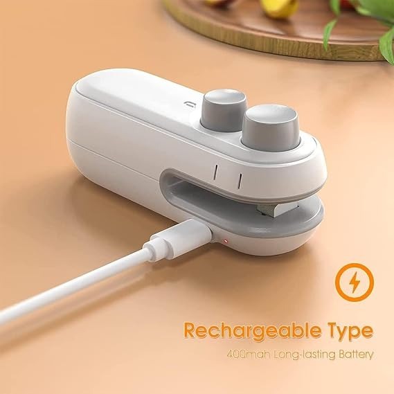 Portable Mini Bag Sealer Handheld Electric Heat Sealing Machine Clamp