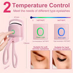 Compact Rechargeable Mini Electric Eyelash Curler